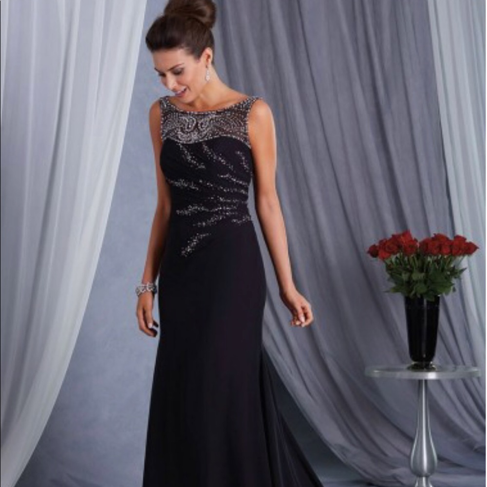 Alfred Angelo Mother of the bride dress black 9043